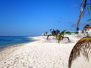 A shot of the beach down from the Inn & Condos -- towards the west  (TNI Photo)