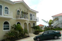 A glimpse of two of our buildings -- the beachfront condos to the left, and the original Inn building to the right.