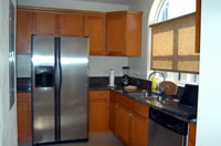 Each of our condos has a full kitchen, with dishwasher, microwave, blender, coffeemaker, and everything you need to prepare a gourmet meal (TNI Photo)