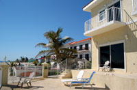 View towards the west from the pool deck outside the beachfront condos  (TNI Photo)